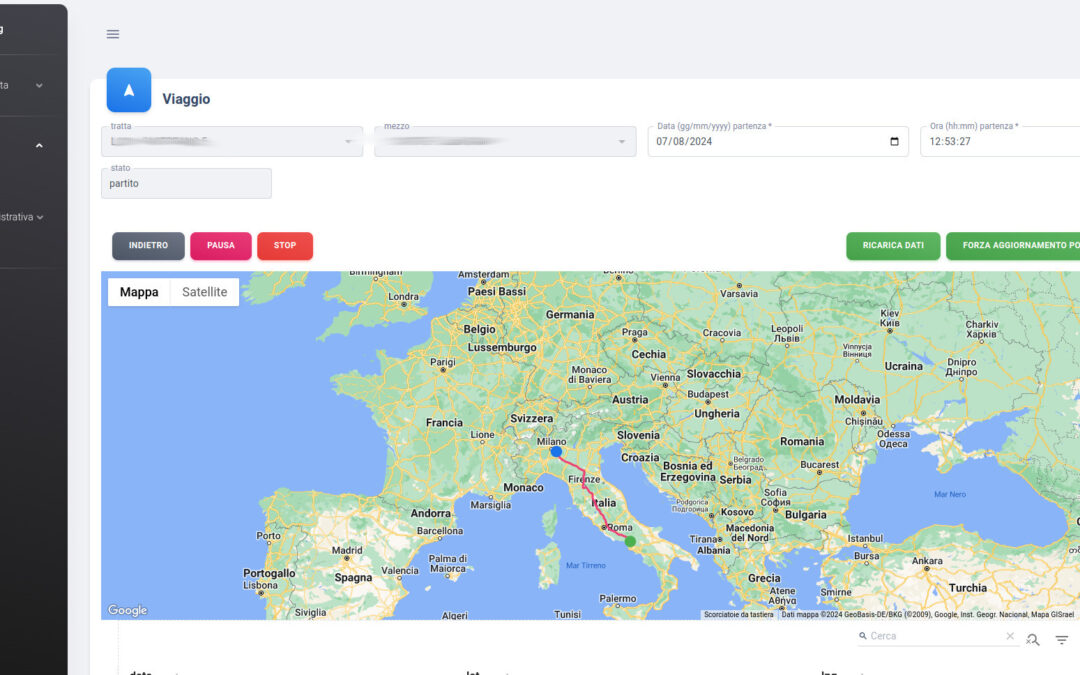 CSM TRACKING – Software di Gestione Flotte con Tracciabilità GPS