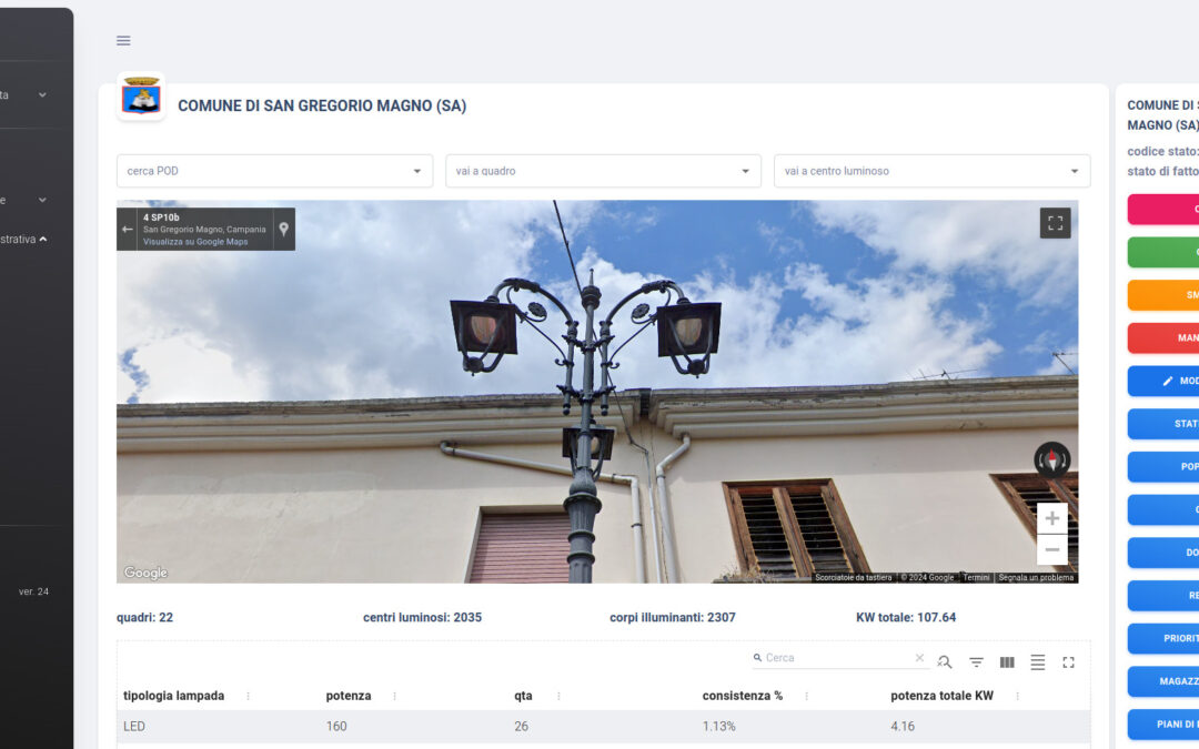 SGS gestione impianti illuminazione pubblica e smart cities
