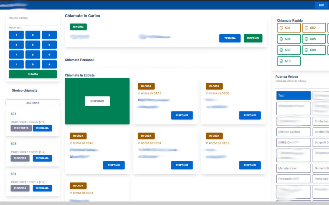 CTI via web con React